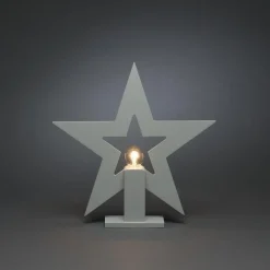 Adventsstjerne på fot 35 cm