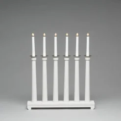 Adventstake 6 armet metall