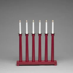Adventstake 6 armet metall