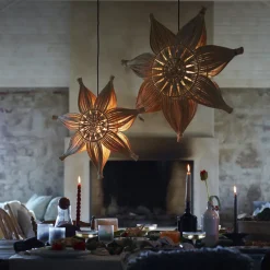 Agnes adventsstjerne 78 cm - Natur