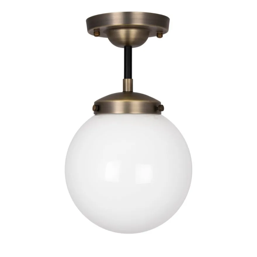 Ally Plafond IP44 - Antikk messing