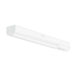 Areto benkarmatur 3000/4000 kelvin 55 cm 8W m/stikkontakt - Hvit