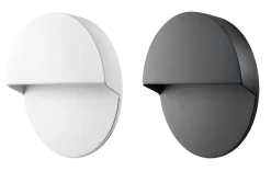 Arlon round vegglampe utendørs 10W 2700 Kelvin IK10 IP65 - Dimbar