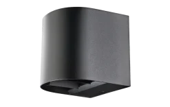 Artes round vegglampe opp/ned utendørs IP65 8W 2700K Dimbar