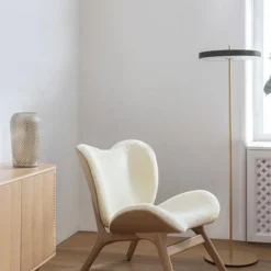 Asteria gulvlampe - Svart