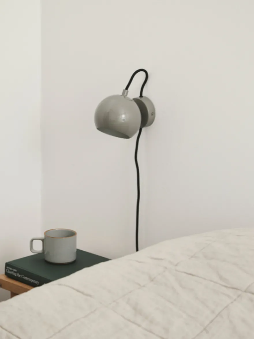 Ball vegglampe Ø12 cm
