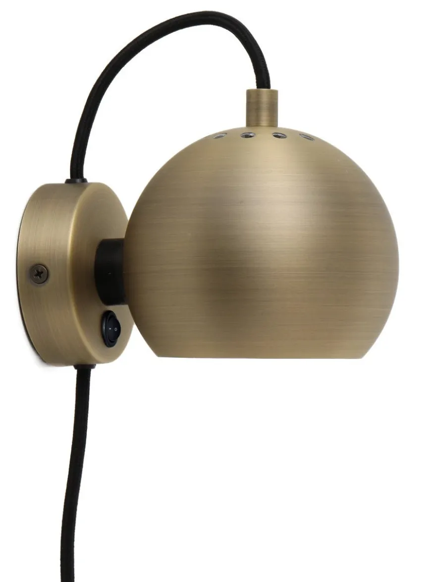 Ball vegglampe Ø12 cm