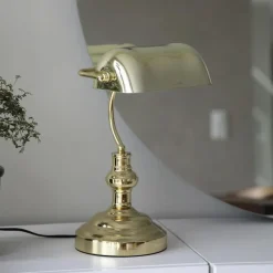 Bankers bordlampe 42 cm