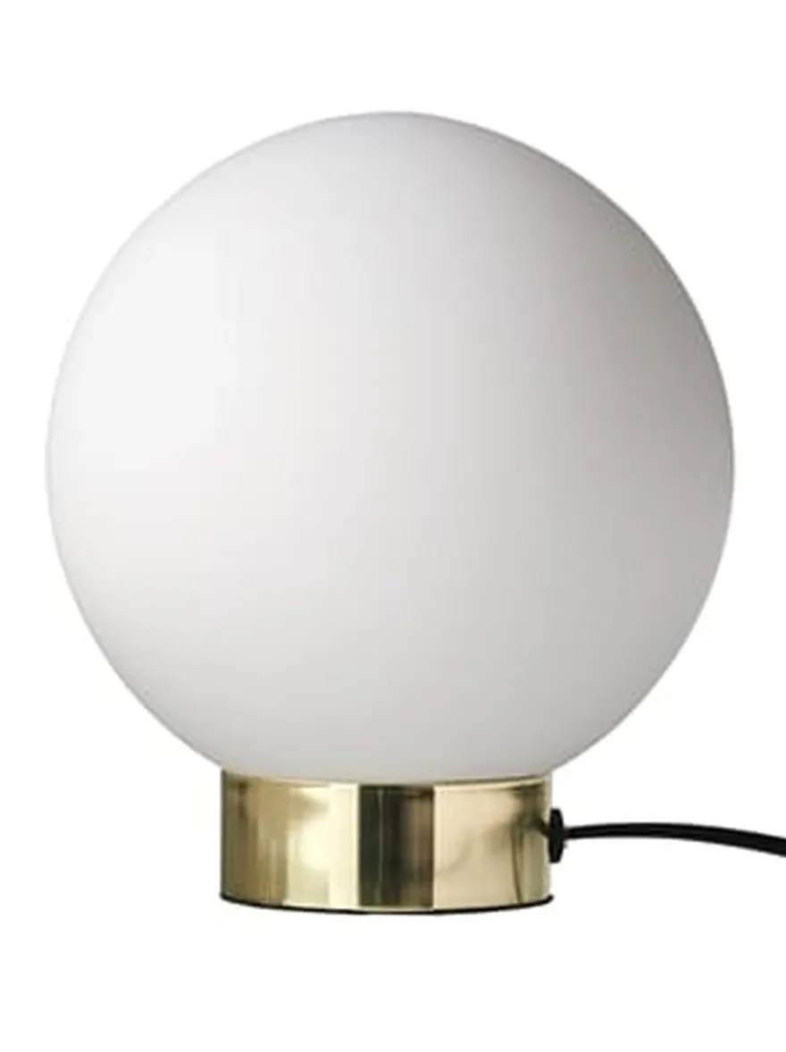 Barcelona bordlampe - Messing/Opal