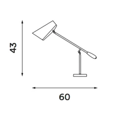 Birdy bordlampe