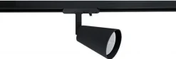 Bocca spotskinne 3 spotter 1 meter - Svart