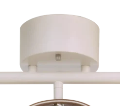 Bow taklampe - Hvit/Brun