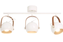 Bow taklampe - Hvit/Brun