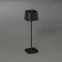 Capri bordlampe oppladbar utendørs IP54 - Svart