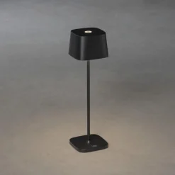 Capri bordlampe oppladbar utendørs IP54 - Svart