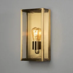 Carpi vegglampe utendørs H40 cm IP44 - Messing