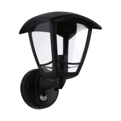 Classic vegglampe opp utendørs IP44 - Med bevegelsessensor