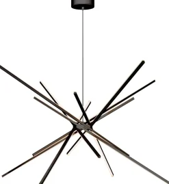 Cluster takpendel 50W Dimbar - Svart