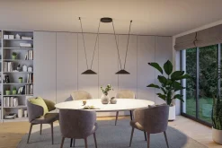 Cone lampeskjerm til ULine belte system 12W 3000 Kelvin
