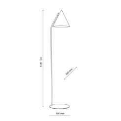 Cono gulvlampe