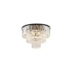 Cristal taklampe M - Svart