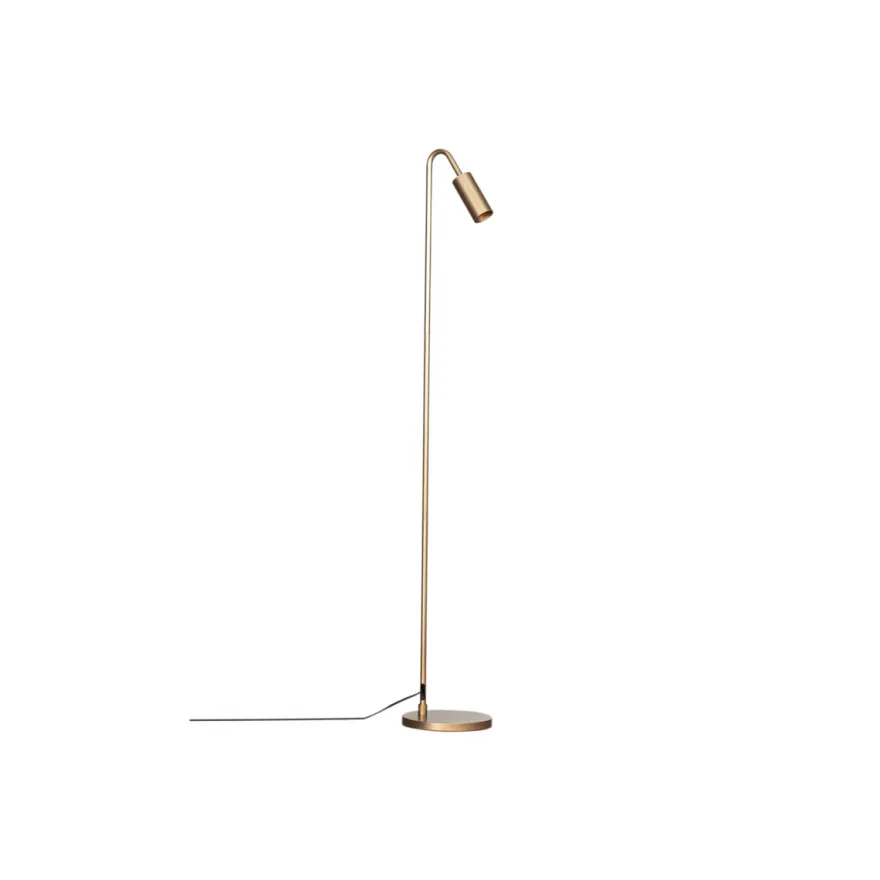 Curve gulvlampe