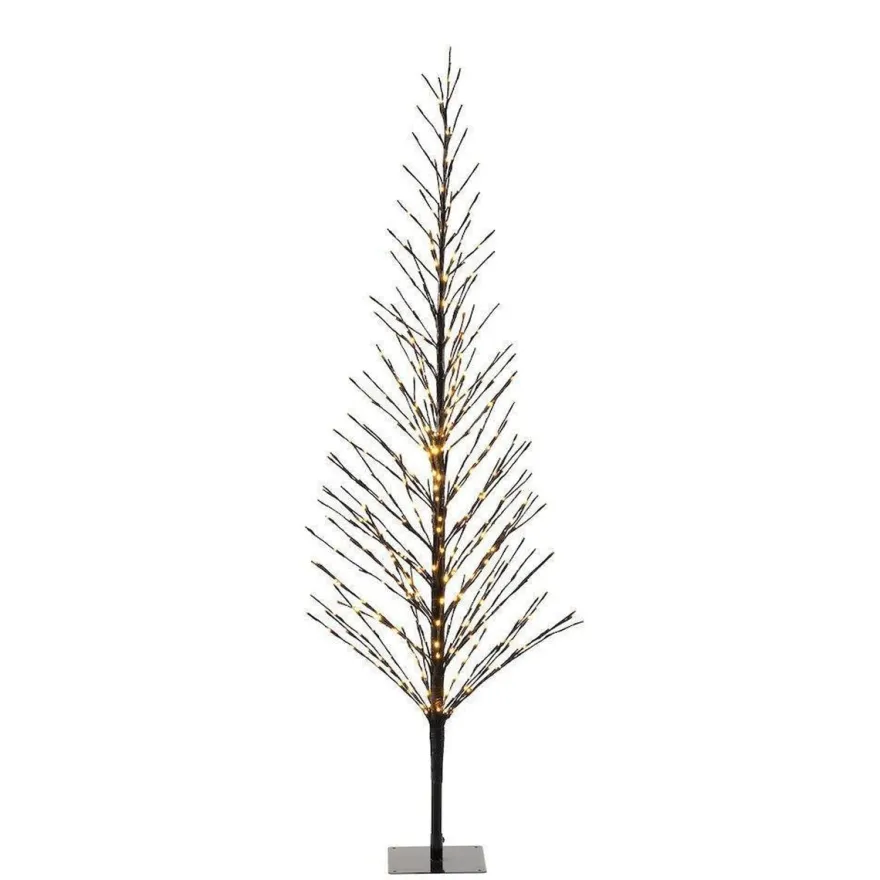 Dekorasjonstre 210 cm med 504 LED amber farget IP44 utendørs