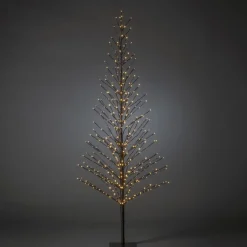 Dekorasjonstre 210 cm med 504 LED amber farget IP44 utendørs