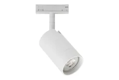 Designline Tube komplett 1,9 meter spotskinne med 3 spotter GU10 - Hvit