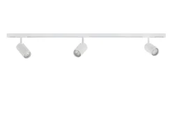 Designline Tube komplett 1 meter spotskinne med 3 spotter GU10 - Hvit
