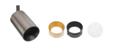 Designline Tube pro enkel spot GU10 - Titanium