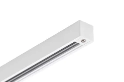 Designline Tube Pro komplett 1,9 meter spotskinne med 3 spotter GU10 - Hvit