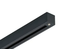 Designline Tube Pro komplett 1 meter spotskinne med 3 spotter GU10 - Svart/Titanium