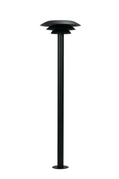DL25 utendørs stolpe 90 cm IP44 - Svart