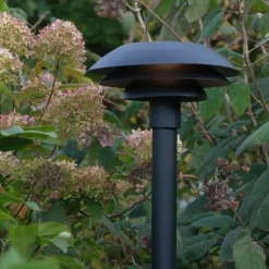 DL31 utendørs stolpe 100 cm IP44 - Svart