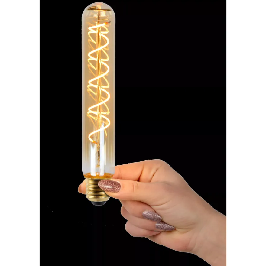 E27 Filament lyspære T32 20 cm 2200 Kelvin 5W Dimbar