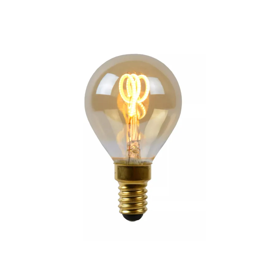 E14 Filament 3W 2200k - Amber