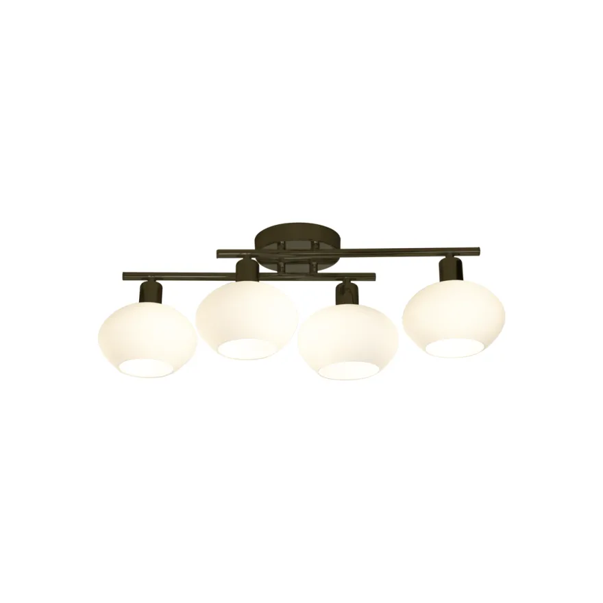 Elba taklampe 4 lys IP44/IP23