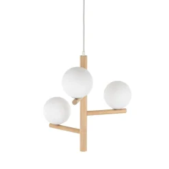 Estera wood takpendel 3-lys