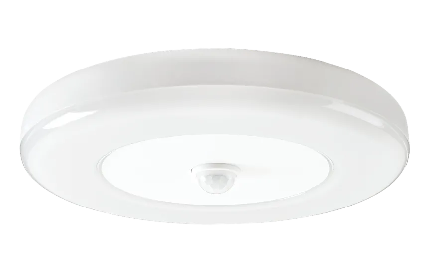 Etne taklampe 22 cm 11W 3000K PIR Sensor - Hvit