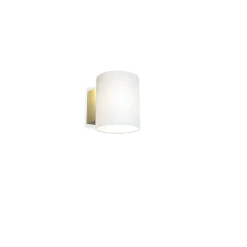 Evoke vegglampe small G9 - Børstet messing/Opal