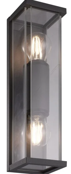 Finestra minor duo vegglampe - Antrasitt