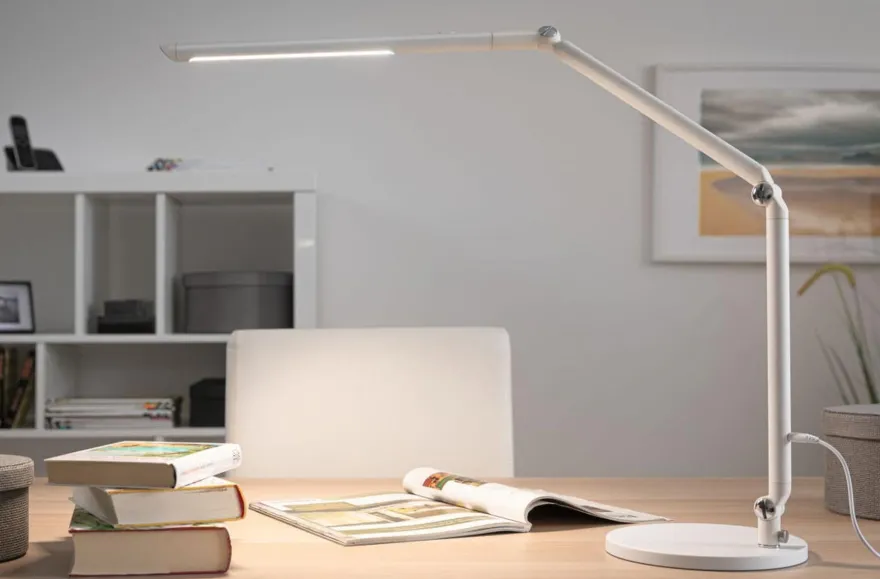Flexbar skrivebordslampe 9,5W 3000 Kelvin - 3-step dim