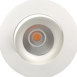 Georgia 360 lavtbyggende downlight 8W 2700K RA97 Dimbar IP44 - Hvit