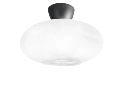 Glass kuppel 28 cm til Cup 105 taklampe - Opal hvit