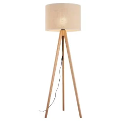 Grand gulvlampe - Furu