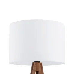 Grand gulvlampe - Valnøtt