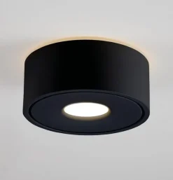 Halo 105 utenpåliggende downlight 8,9W Dimbar - Svart