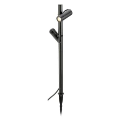 Helia slim dobbel spot med jordspyd 2x6W 3000 Kelvin IP65