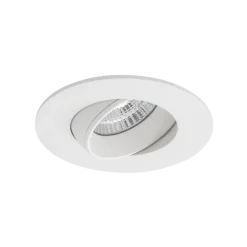 Icarus lavtbyggende downlight Isosafe 7W RA95 2700K 68-83 mm dimbar - Hvit